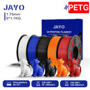 JAYO 5 Rolls 3D PETG / High Speed Matte PETG 3D Filament 1.75mm 30mm/s - 600mm/s Print Range PETG 3D Printer Filament for 3D