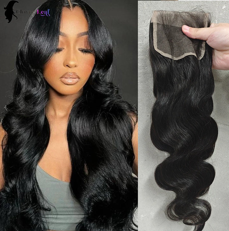 24 Inch Body Wave Bundles With Closure Brazilian Hair Weave 3 Bundles With Closure Natural Human Hair Bundles With 4X4 Closure