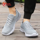 YRZL Big Size Tennis for Men Lightweight Sneakers High Quality Breathable Outdoor Athletic Jogging Sport Running Walking Shoes
