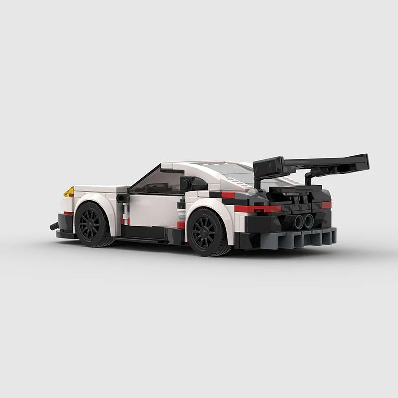 HOT MOC City Car Sports Vehicle Speed Champion Racer Building Blocks Brick Racing Creative Garage Supercar Kids Toys Gift Boys