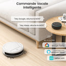 Lefant M210 Robot Vacuum Cleaner,120 Mins Runtime, Automatic Self-Charging,Wi-Fi/App/Alexa Control,smart Home appliance