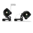 G33 G43 G45 Sight Fixed 3X 5X Magnifier Scope With Switch to Side Quick Detachable QD Mount For Airsoft Hunting