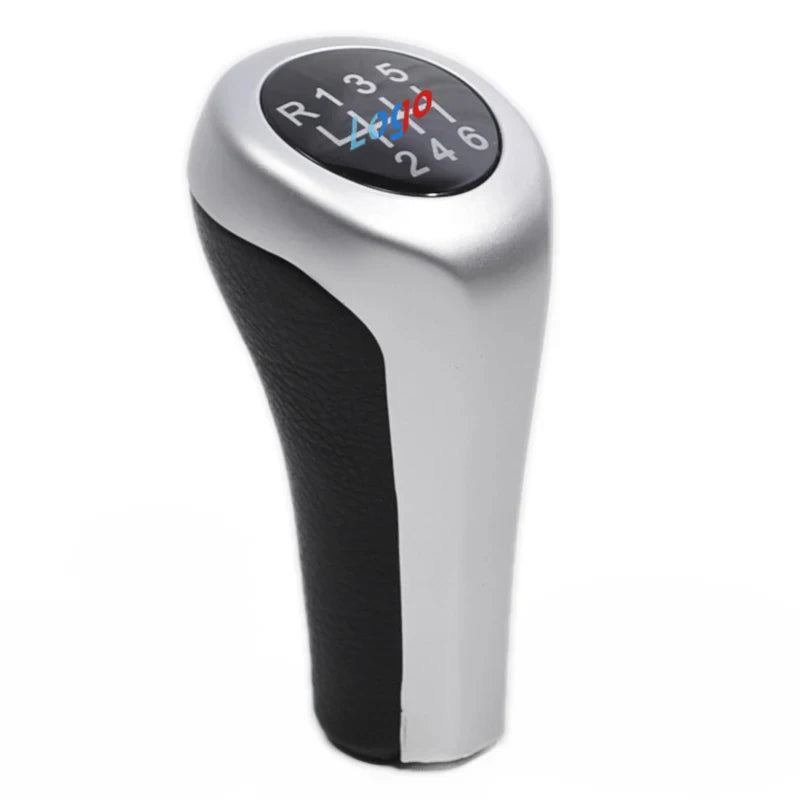 5 6 Speed For BMW 1 3 5 6 Series E46 E53 E60 E61 E63 E65 E81 E82 E83 E87 E90 E91 E92 X1 X3 X5 Matt Chromed Gear Shift Knob