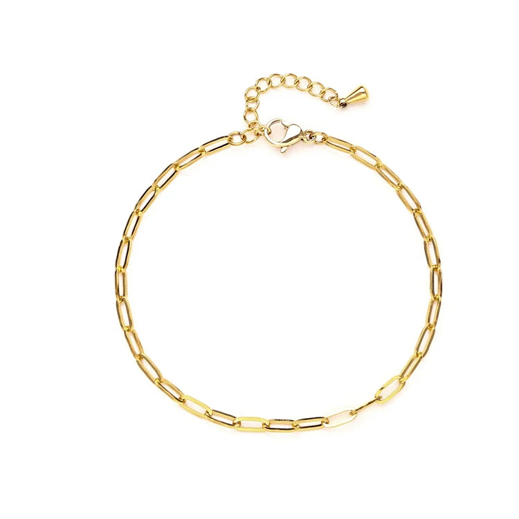 Multiple Styles Cross Chain Fashion Jewelry Unisex Daily gifts Waterproof Durable Non Fading Metal Stainless Steel Bracelets