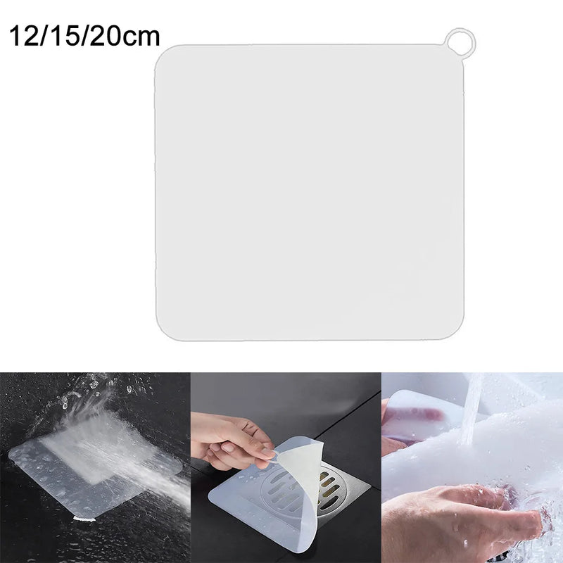 Universal Silicone Floor Drain Deodorant Cover Bathroom Deodorant Insect-proof Seal Cover Sewer Pipe Sink Anti-smell Floor Cover