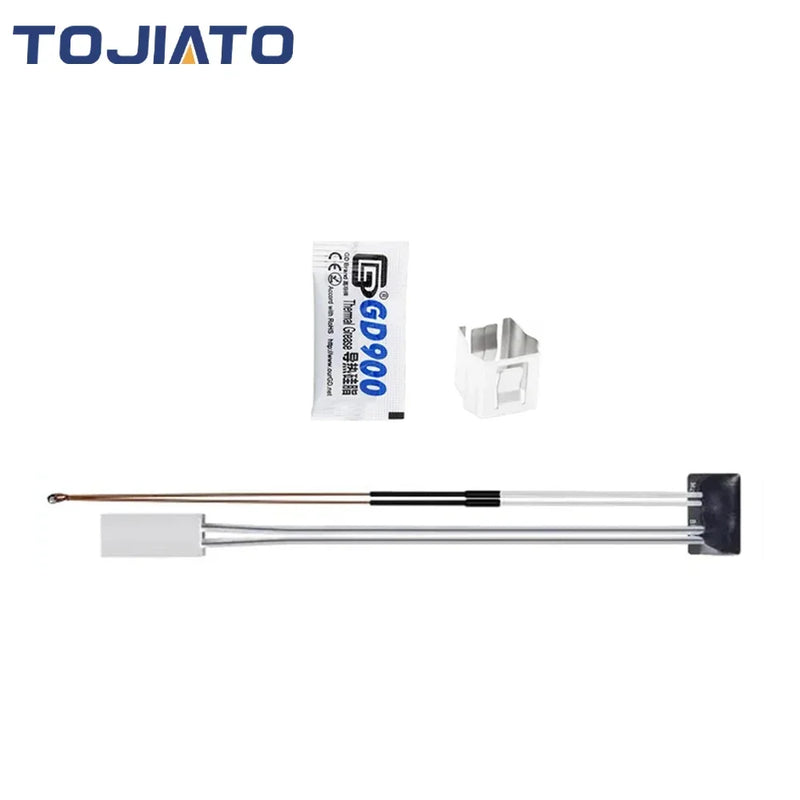 Thermistor For Bambu Lab P1P X1C Heating Tube Ceramic Cartridge 24V For Bambulab Hotend Heater Thermistor 3D Printer Accessories