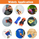 Scraper for Car Glass with Blades Window Glass Glue Sticker Remover Razor Blade Scraper to Clean Ceramic Hob Auto Squeegee Tool