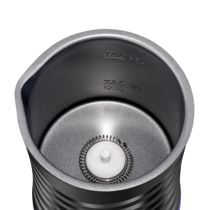 4 in 1 Automatic Milk Frother Electric, 600ml Capacity Hot & Cold Milk Foamer, Silent Operation for Coffee Cappuccino Chocolatte