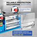 ROOMARK Electric Wire Stripping Machine 0.06''-1.5'', 60/370 W Automatic Cable Stripper 75 Feet/Min for Scrap Copper Recycling