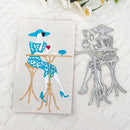 Eyebrows Eyelashes Bar Lady Halloween Suit Happy Easter Rabbit Carbon Steel Cutting Die for DIY Scrapbook Paper Photos Card