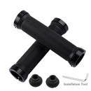 Bicycle Grips BMX Bike Handbar Grips Rubber Bilateral Lock Mountain MTB Bikes Handlebar Grips Non-slip Cycling Bike Accessories