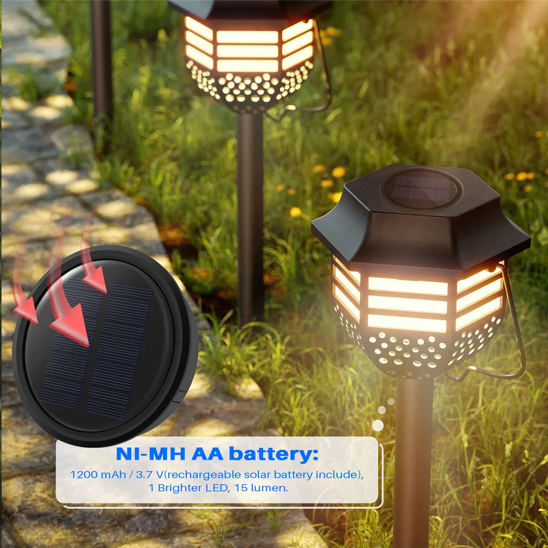 1 Pack Big Solar Light Replacement Top for Outdoor Hanging Lanterns, More Powerful More Energy Efficient