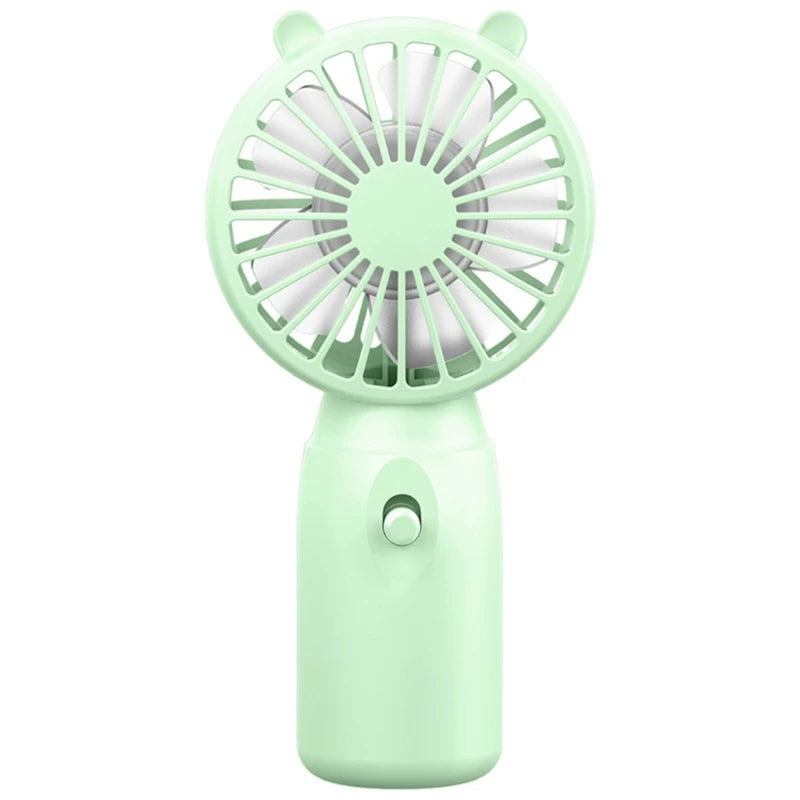 Travel Portable Fan Handheld Mini Fan AA-Battery Powered Super Mute Cooling Fan