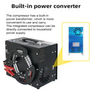 TUXING 4500Psi 300Bar 12V PCP Air Compressor Portable High Pressure Air Compressor with Wire Spool 12V Power Auto-stop TXES062