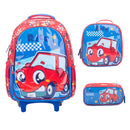 Boy Girl's School Backpack Boy Waterproof Resistant Bag With Lunch Bag and Kit2024 Case