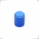 1PCS 12.5×15mm Precision machining knurl Aluminum Alloy Knob Potentiometer Knob Volume Audio Adjustment Knob cap round hole 6mm