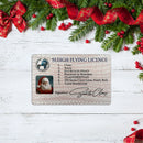 Santa Driver License Id Card Novelty Santa Lost Driving Licence Father Christmas Decoration Eve Keepsake Xmas Box Drop Shipping