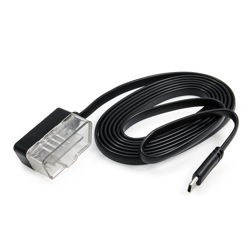 1pc OBD II OBD 2 7 Pin To Mini USB Connecting Cable For Car HUD Head Up Display Head up Display Cable Diagnostic Adaptor Wire