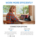 ARZOPA  1080P Portable Monitor 15.6 inch Monitors for Laptop MAC Switch Xbox Phone ps4 PC USB C HDMI-Compatible Computer Display