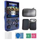 R36MAX Retro Handheld Game Console Open Source Linux System 4.0 Inch IPS Screen Portable Video Gaming Player 128G 22000+ Games