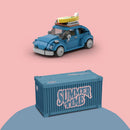 NEW IN 8 LITER Classic Car Technical Model Building Block Creative City Racing Brick City Children's Puzzle Toys Gift Decoration