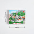 Europe Monaco 3D Fridge Magnets Tourism Souvenir Refrigerator Magnets Sticker Collection Handicraft Decoration Articles