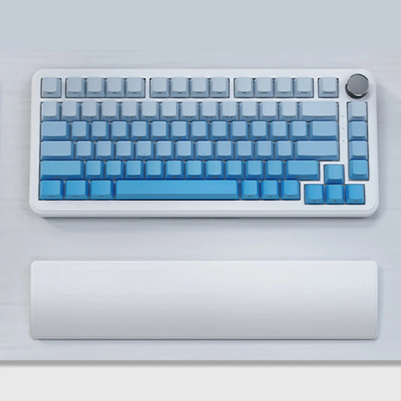 Gaming Keyboard Wrist Rest Pad Ergonometric Memory Foam Anti-Slip Rubber Stable Base Palm Rest 81 Keys Keyboard Hand Support