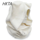 Japanese Harajuku Embroidery New Plush Dark Series Hat Student Boys and Girls Cat Ears Hats Scarf Winter Hat Y2K Halloween Cap