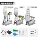 SIMJACK Ultimate Pedals Sim Racing Pedals PC Racing Simulator Pressure Sensor Load Cell HE Hydraulic Pedal