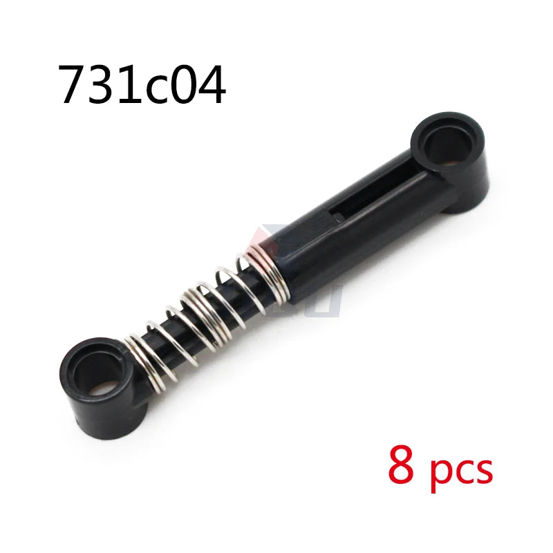 Technical Parts Hard Soft Spring Shock Absorber Building Blocks Compatible 79717  2909c03 95292c01 731c04 731c06 MOC Bricks Toy