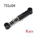 Technical Parts Hard Soft Spring Shock Absorber Building Blocks Compatible 79717  2909c03 95292c01 731c04 731c06 MOC Bricks Toy