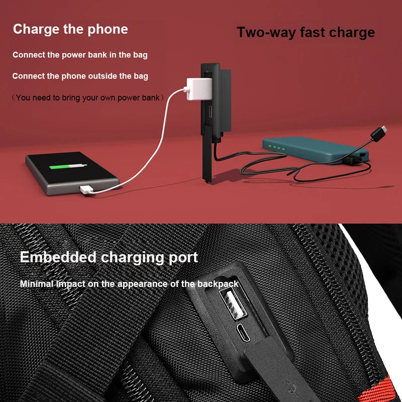 ravel 16 17.3 inch Laptop swiss Backpack USB Charging Anti-Theft Business Luggage Daypack for Men Women College School Bag