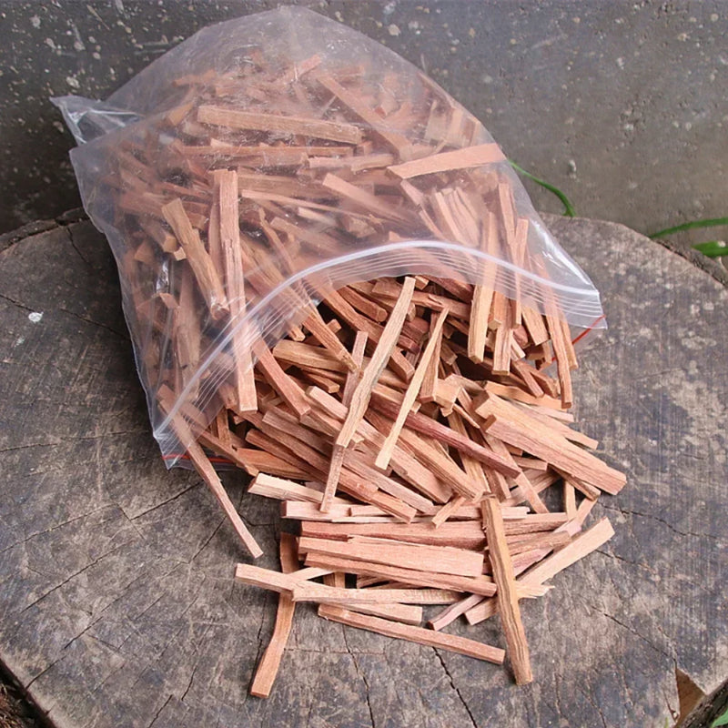 10/50g Natural Sandalwood Sticks Incense Natural Hand Split Wood Strips Purifying Healing Meditation Stress Relief Aromatherapy