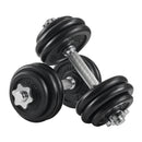SONGMICS Dumbbell SYL20/30/40T cast iron dumbbell set 20/30/40 kg adjustable