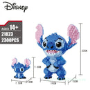 Disney Stitch New Children's Building Block 3D Children's Puzzle Particle Building Block Toy Children's Toy Birthday Gift