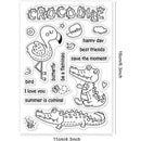 Easter Themed Silicone Clear Stamps Transparent Stamps for Birthday Valentine's Day Party Cards Making DIY Scrapbooking