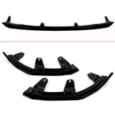 For BMW G42 230i M240i M Sport 2022-2024 Front Bumper Splitter Lip Gloss Black