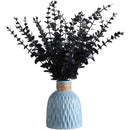 20PCS Artificial Eucalyptus Leaves Greenery Stems With Frost for Vase Home Party Wedding Decoration Outdoor Garden Christmas