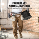 SucceBuy 3/16 in 250/1000ft Nylon Cord 32-Strand Design Multi-Purpose Rope for Outdoor Adventures Tree Work Emergency Situation