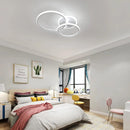 Modern LED Ceiling Light,42W 3500LM Round Ceiling Lamp,LED Chandelier Ceiling Light Made of Acrylic for Bedroom 6500K