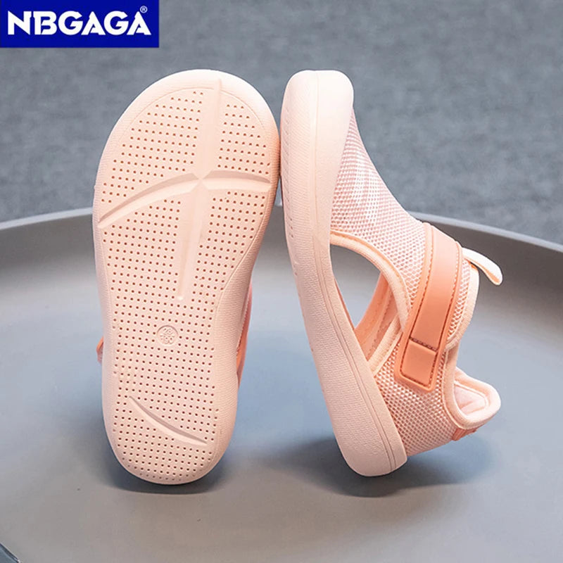 Summer Kids Sandals for Boys Girls Fashion Sport Beach Toddler Shoes Outdoor Children Breathable Casual Sandals Size :23-36