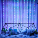 Fairy String Garland 3X2M 3X3m LED Waterfall Festoon Meteor Shower Rain String Light for Home Christmas Wedding Decoration