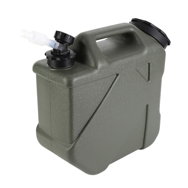 Outdoor Water Bin 10L Large Capacity Camping Bucket Water Storage with Detachable Faucet No Leakage for Camping Picnic Hiking