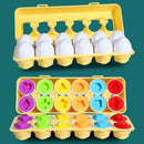 Eggs Screws 3D Puzzle Montessori Learning Education Math Toys Kids Shape Match Smart Game For Children Educational Easter Gifts
