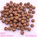 10-100pcs Imitation Retro Acrylic Beads for Jewelry Making DIY Children Handmade Bracelets Necklace