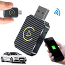 Wireless Carplay Android Auto Adapter Plug&Play USB Car Dongle Wireless Dongle for OEM Wired CarPlay/Andriod Auto Cars