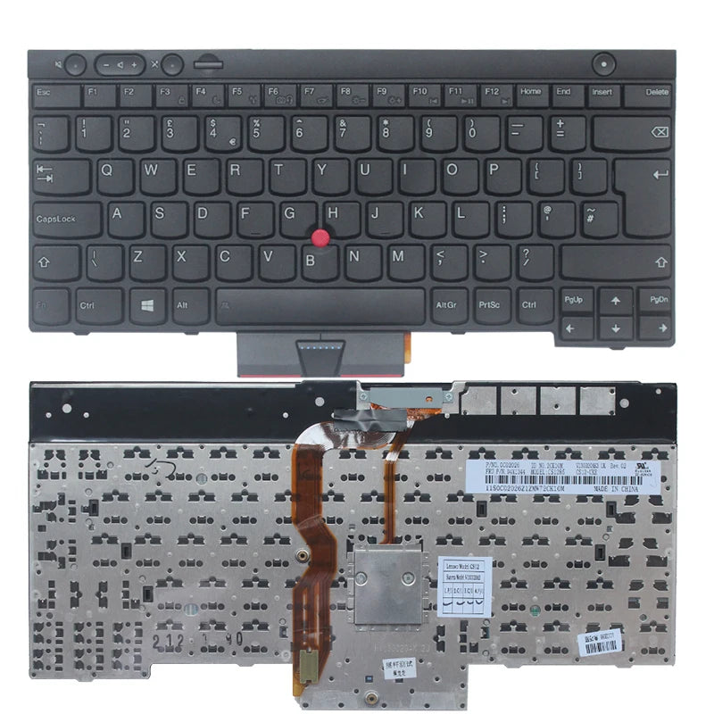 New US/UK/Spanish/Latin/German Keyboard For Lenovo Thinkpad T530 T530i T430 T430s T430I X230 W530 L430 L530