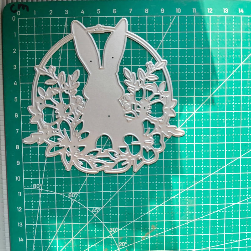 Easter Rabbit Scrapbooking Die Cut Carbon Steel Mold DIY Greeting Card Making Embossed Template Crafts Cutting Dies New Arrivals