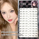 Self-adhesive Lower Lashes Glue-free Underlash Multiple Styles Single Tuft Eyelashes Natural Fox Under Eyelash Novice Eyelashes
