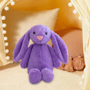 Bunny Plush Doll Huggable Cuddly Lovely Soft Home Decor Easter Stuffed Animal for Valentine's Day Party Easter Children Baby